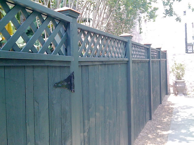 Wood Fence Gallery – localfence.com – Cat5Fence